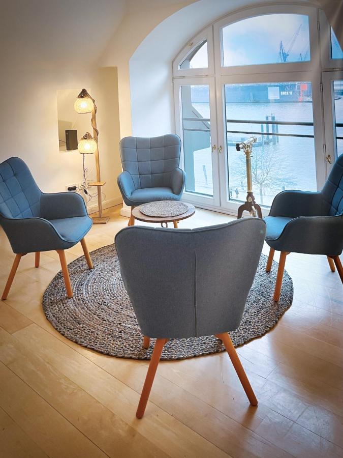 Loft-panoramablick-hafen & Elbe! Appartamento